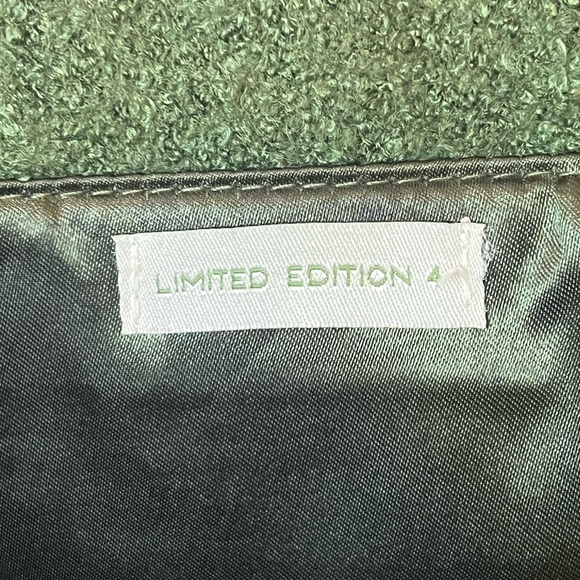 Goldie Green Limited Edition Fabric‎ Shoulder Tote Pink Bow | Great Condition - Picture 5 of 8